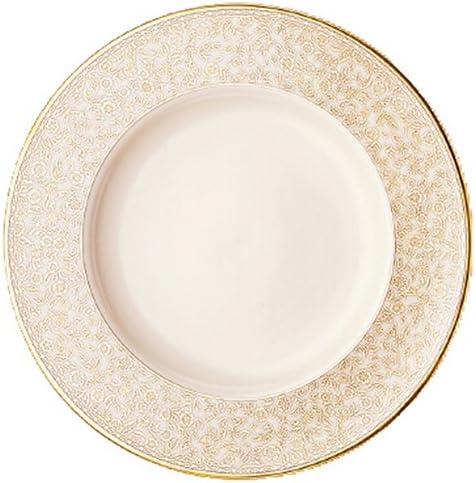 LENOX Lenox Capital Gardens Gold Banded Ivory China Saucer 