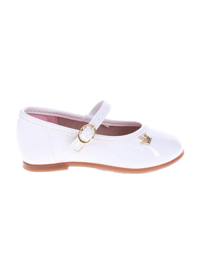 MOLEKINHA باليرينا مسطحة صلبة مع لمسة معدنية - Image 2