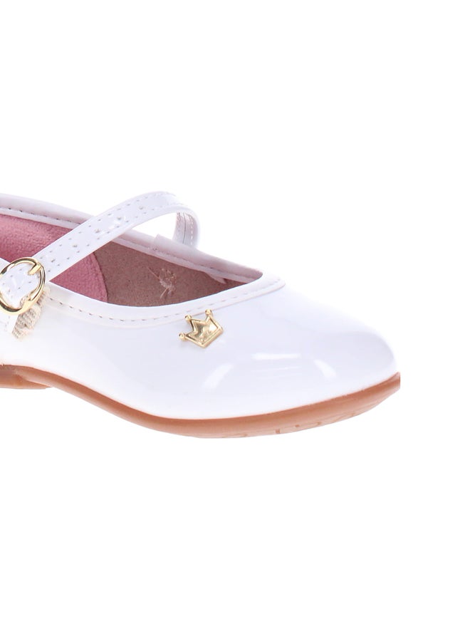 MOLEKINHA باليرينا مسطحة صلبة مع لمسة معدنية - Image 5