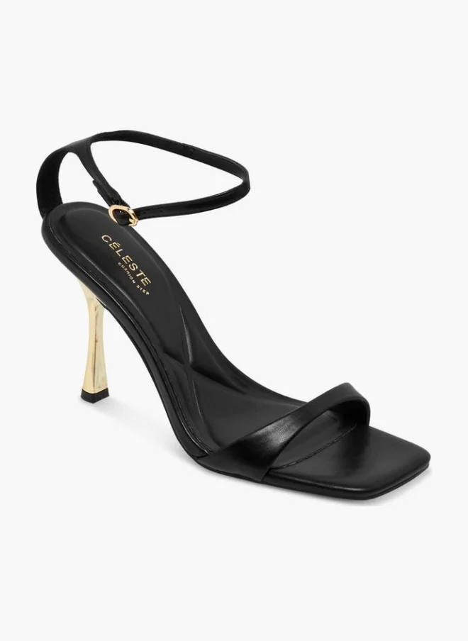 Celeste Women Stiletto Heel Ankle Strap Sandals Ramadan Collections