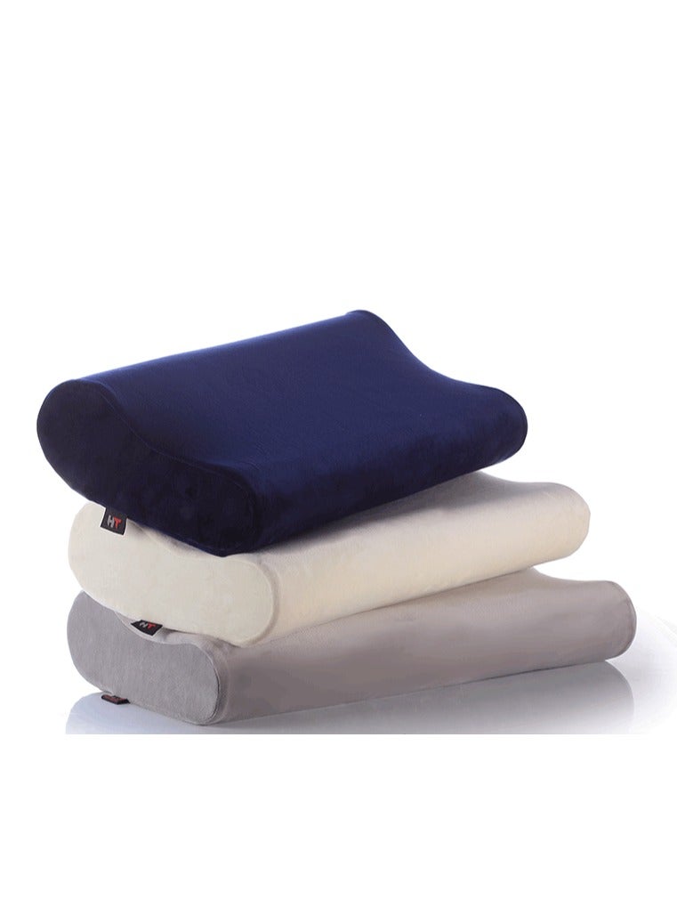 HT Medical pillow to prevent neck and spine pain and achieve a healthy sleeping position, Off White, 60*35*13 - Image 5