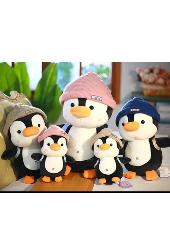 Magnolia Cartoon Penguin Backpack Stuffed Toy for Kids, Lovely Plush Toys, Boys and Girls, Birthday and Valentine's Day Gift 30cm Size - Image 5