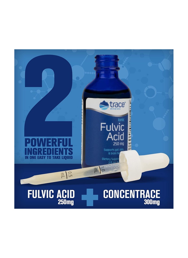Trace Minerals Trace Minerals Research IOFA01 - Liquid Ionic Fulvic Acid with Concentrace Supplement, 0.3 lb  - Image 3