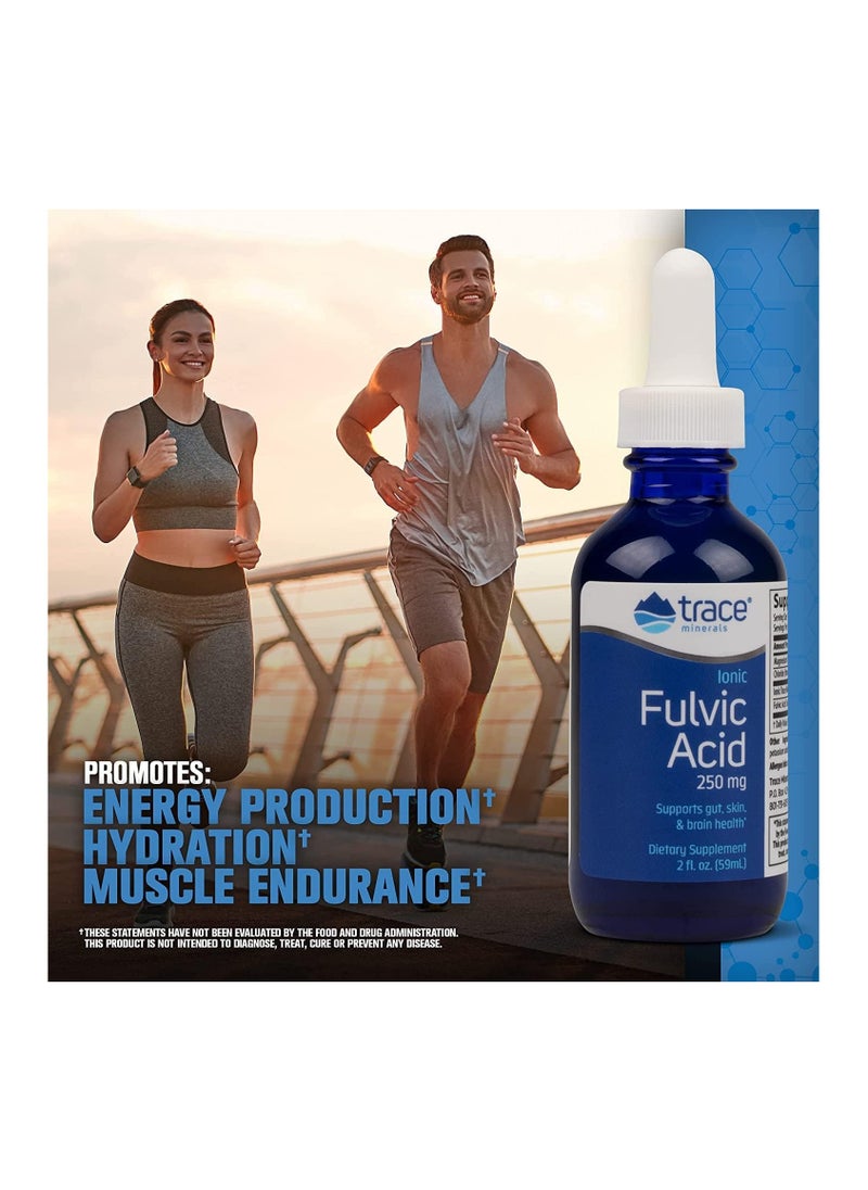 Trace Minerals Trace Minerals Research IOFA01 - Liquid Ionic Fulvic Acid with Concentrace Supplement, 0.3 lb  - Image 4