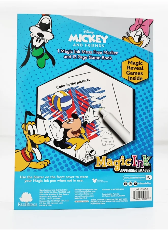 Disney MICKY  MAGIC INK BOOK