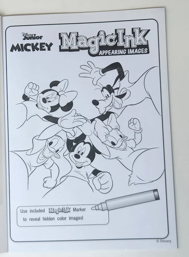 Disney MICKY  MAGIC INK BOOK
