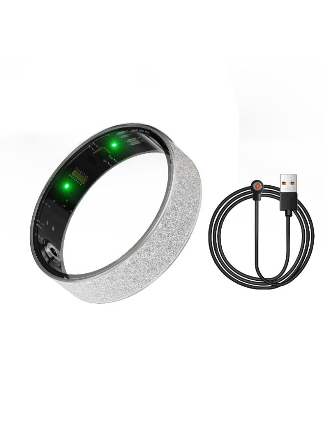 Smart Health Tracking Ring with Heart Rate Blood Oxygen Sleep Monitor 50M Waterproof - Image 3