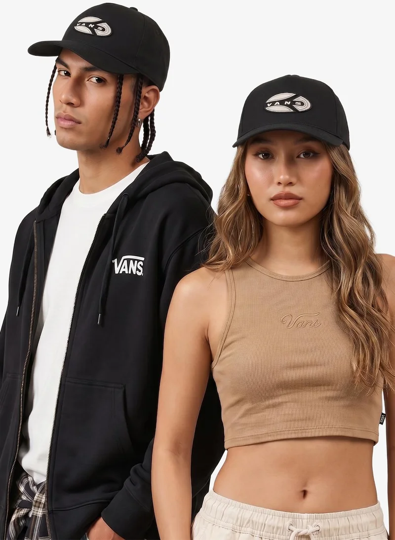 Vans BLACK Oval Blaster Snapback Cap  | Best Price UAE