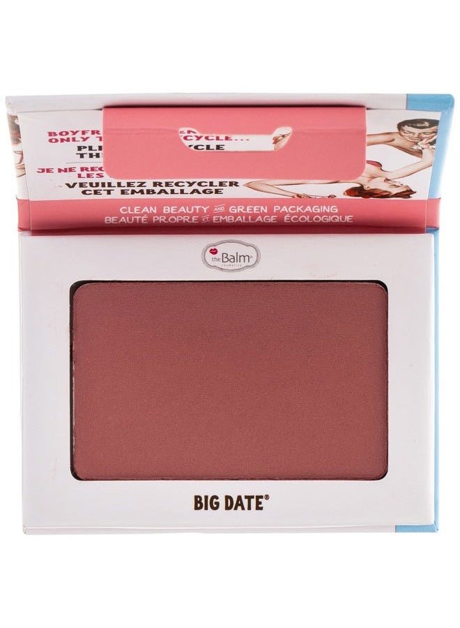theBalm Clean and Green Powder Blush - Big Date - Image 2