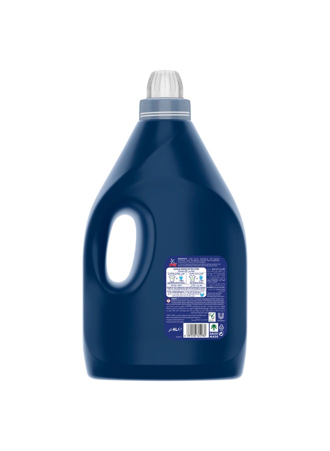 Omo Liquid Laundry Detergent, Active, Long-Lasting Freshness Up To 14 Days, Up To 100% Stain Removal In 1 Wash, 4L - Image 4