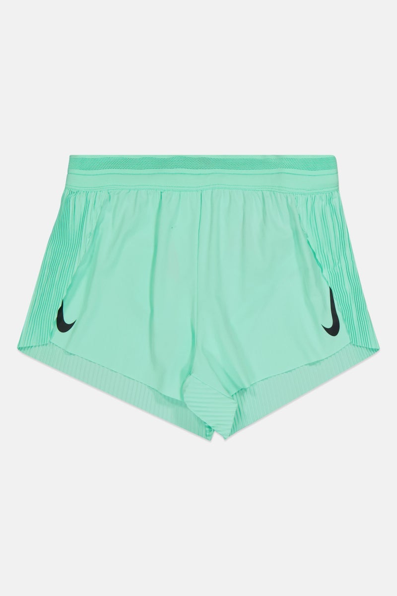 Nike Women Slim Fit Training Shorts, Lime - Image 3
