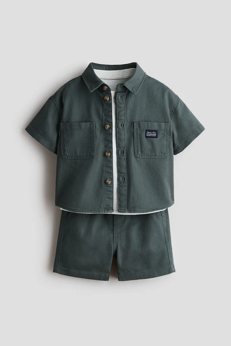 H&M 3-piece cotton set