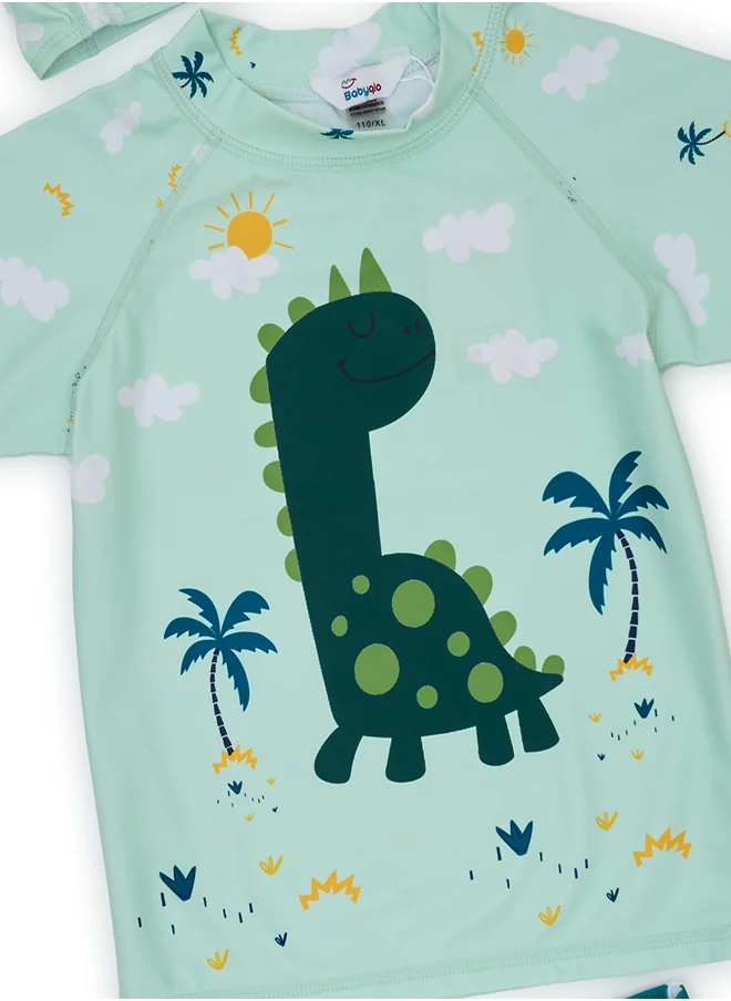 بيبي كلو Tropical Dinosaur Boys' Swimwear Set