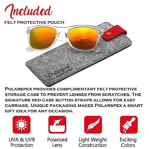 PolarSpex Polarized Sunglasses for Men and Women – UV Protection, Durable & Lightweight Retro Sunglasses for Driving, Fishing - Image 2