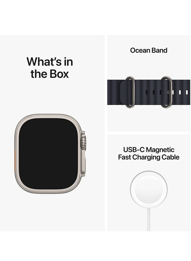 2022 New S8 ultra Smartwatch Series 8 I S8 49mm 1.99 Inch Screen 4 Small Game Dual Straps Ultra8 Smart Watch with Silicone + Nylon Strap (Orange) - Image 4