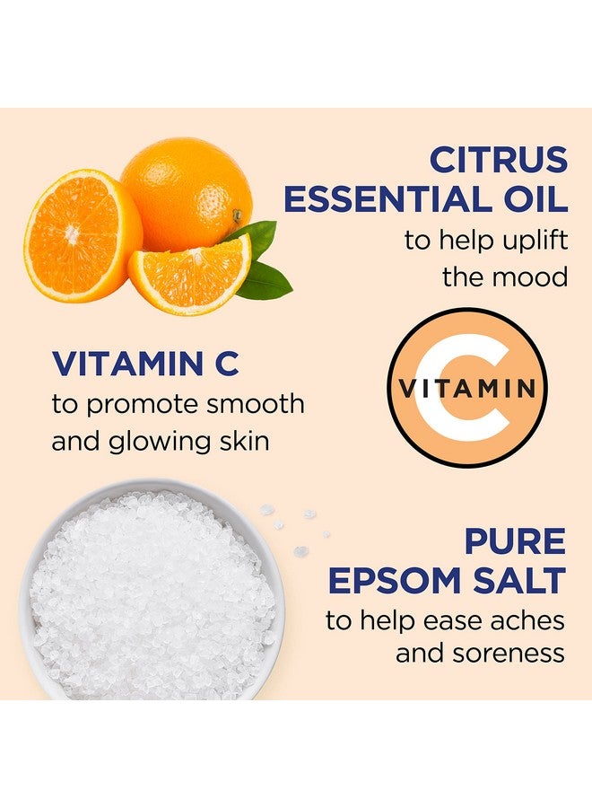 Dr Teal's Dr Teal's Epsom Salt Magnesium Soak, Glow & Radiance with Vitamin C & Citrus Essential Oils, 3 lbs  - Image 3