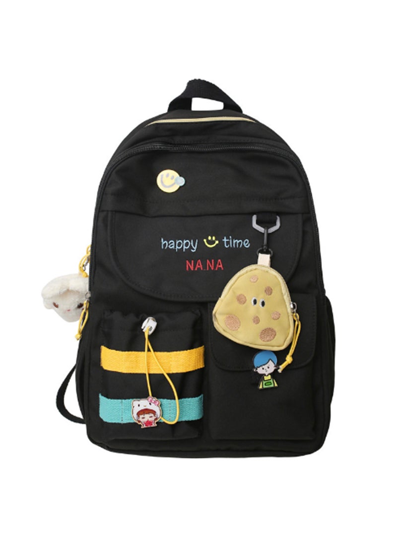 شاربدو حقيبة ظهر كبيرة للطلاب مع حجرة للكمبيوتر المحمول - حقيبة كتب مدرسية واسعة للرجال والنساء، حقيبة ظهر للكمبيوتر المحمول مقاس 15.6 بوصة مع أحزمة كتف مبطنة، وجيوب لزجاجات المياه، حقيبة ظهر متينة غير رسمية - Image 1