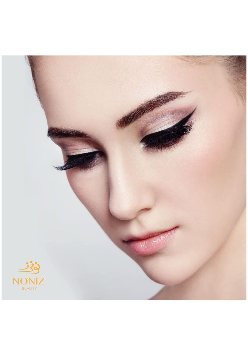 نونيز بيوتي محدد عيون سائل Noniz أسود مقاوم للماء - Image 2