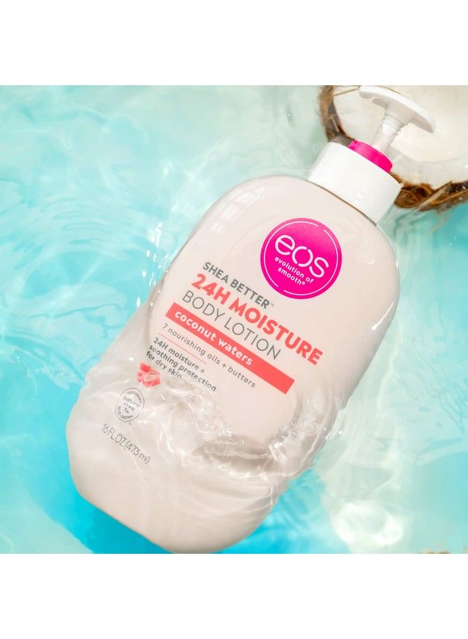 Eos Eos Shea Better Body Lotion Coconut Waters | 16 Oz | 2 Pack Coconut Waters 16 Ounces - Image 3