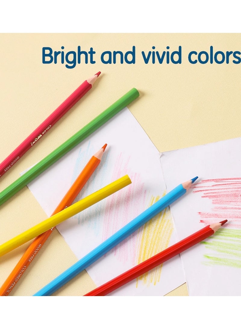 Deli 12-Piece Colouring Pencils Multicolour - Image 4