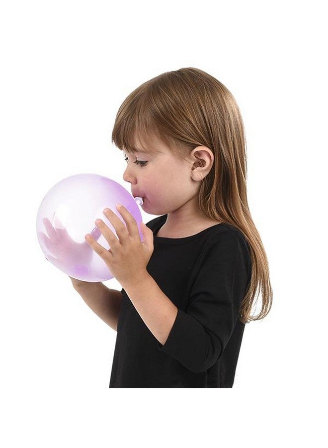 ArtCreativity Jelly Balloon Ball Set - 12 Piece - Fun Balloon Balls That Bounce and Stretch - Punch Balloons - Inflation Nozzles Included - Party Favor for Kids, Gift Idea for Boys, Girls - 6 Colors - Image 4