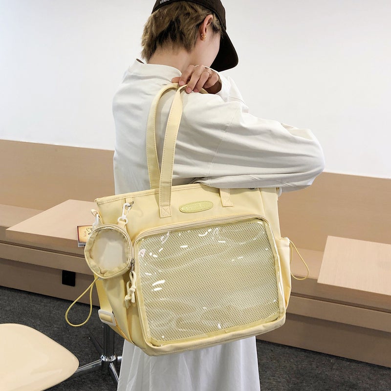 Fashionable Cute Casual Large Capacity Tote Shoulder Bag - Image 3