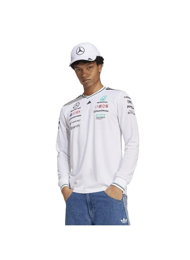 Adidas Mercedes - Amg Petronas Formula One Team Driver Jersey Authentic Long Sleeve