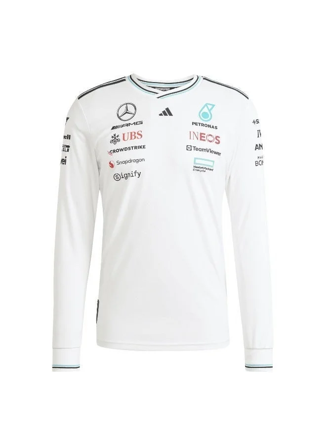 Adidas Mercedes - Amg Petronas Formula One Team Driver Jersey Authentic Long Sleeve
