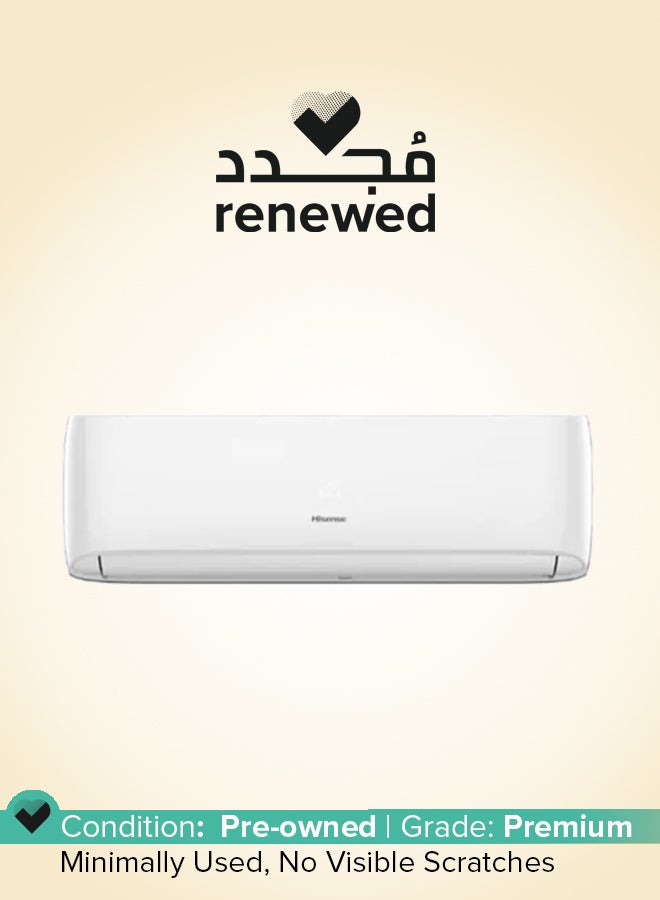Hisense Renewed - 1.5 Ton Inverter Air Conditioner 220 kW AS-18UW4SYRKC01 White - Image 1