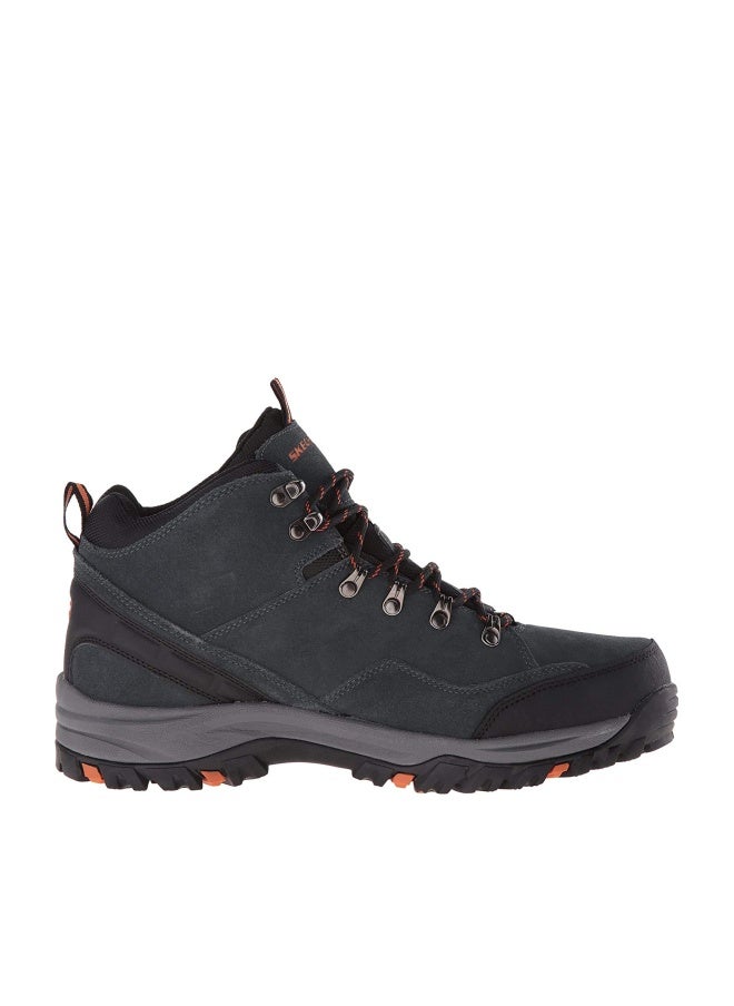 Skechers Men's Relment Pelmo Hiking Boot, Gray, 8 - Image 1