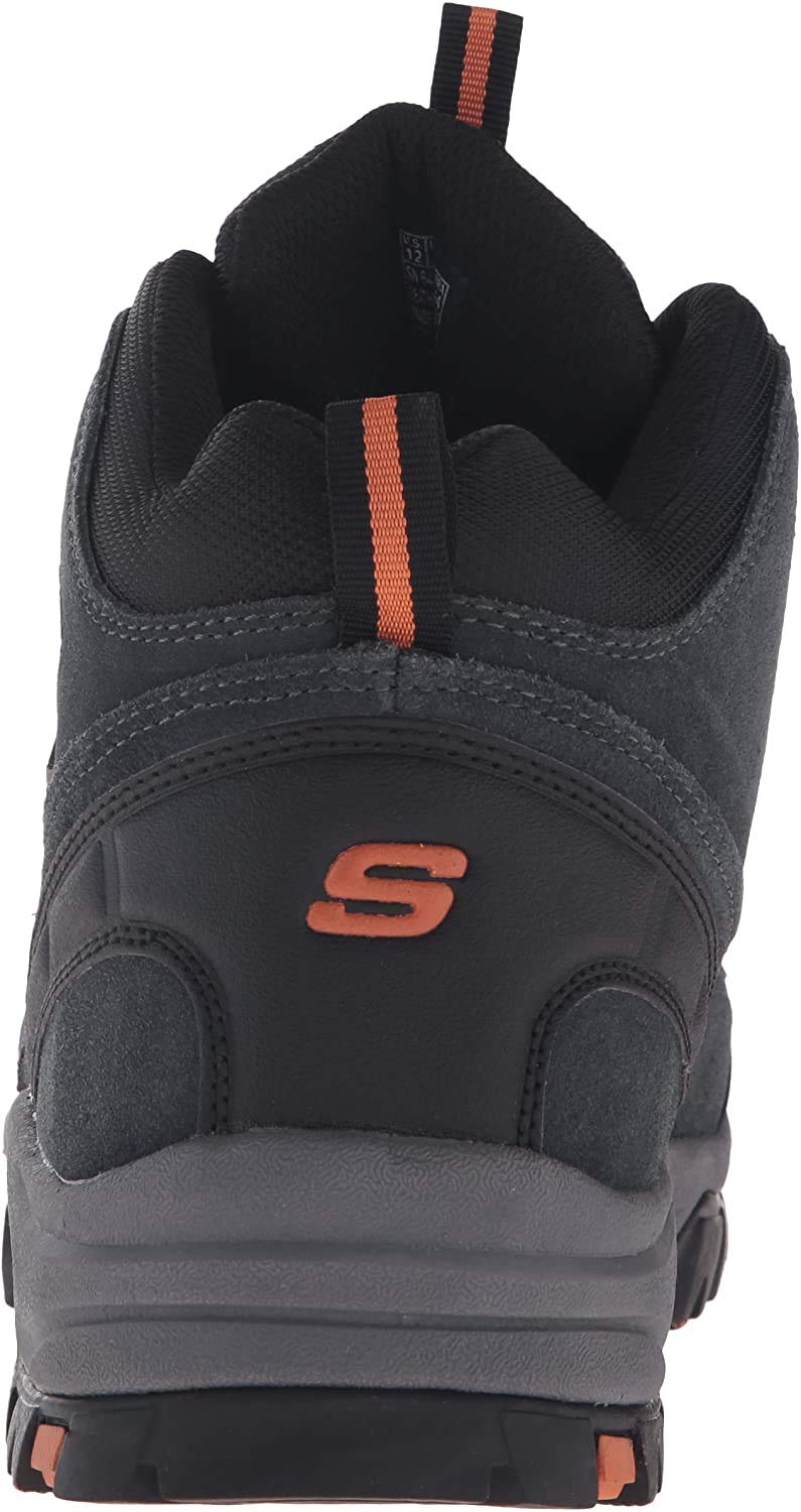 Skechers Men's Relment Pelmo Hiking Boot, Gray, 8 - Image 3