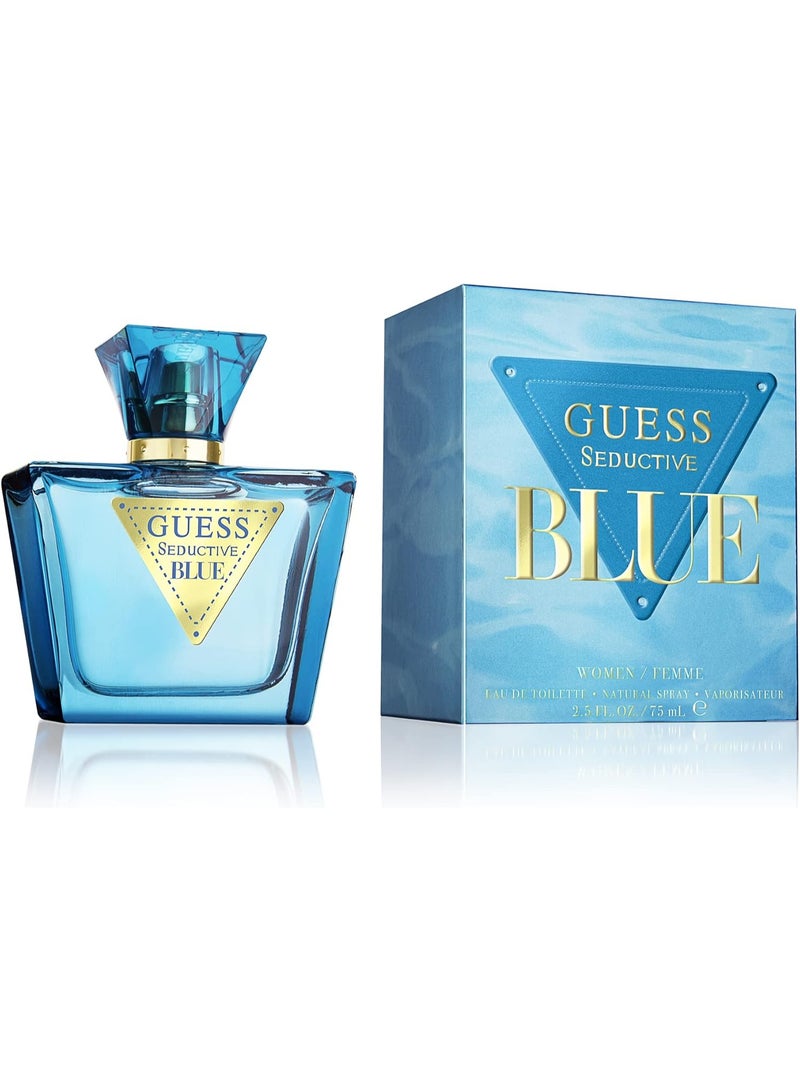 Guess Seductive Blue for Women – Eau de Toilette 75ml - Image 2