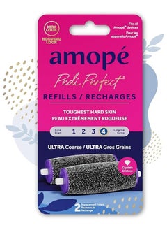 Amope Pedi Perfect Foot File Coarse Refills 2 Refills  - Image 1