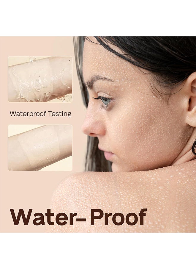 Anglicolor Matte Oil Control Concealer Foundation Flawless Soft Long Lasting Foundation Makeup - Waterproof Full Coverage Face Makeup Strong Concealer Foundation - Long-Lasting Face Makeup - Porcelain  - Image 4
