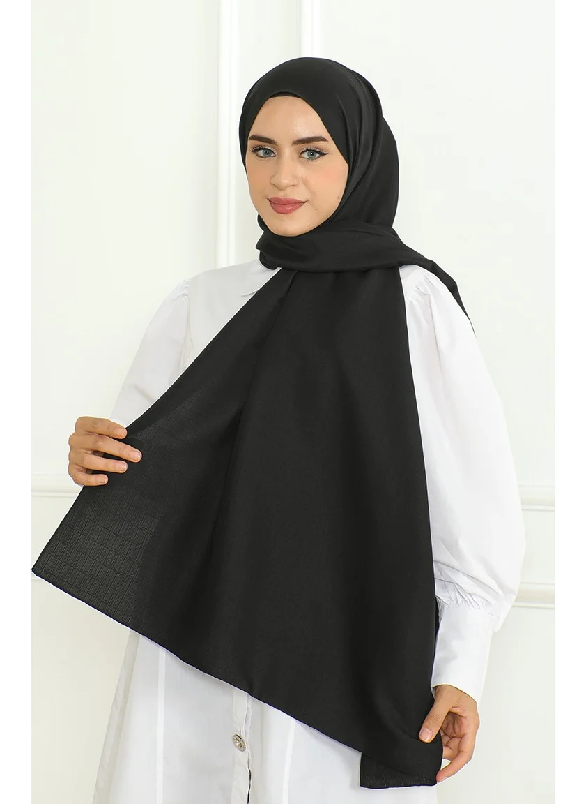 Sefa Merve Armül Shawl 81076-06 Black