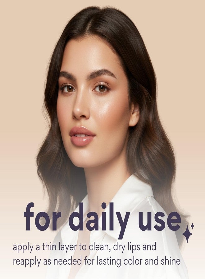 dearcloud Color Crush Lip Tint – Lip Gloss for Women – Tinted Lip Balm with Squalane – Pinky (0.13 oz) - Image 5