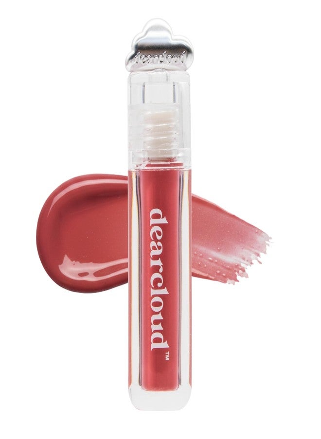 dearcloud Color Crush Lip Tint – Lip Gloss for Women – Tinted Lip Balm with Squalane – Pinky (0.13 oz) - Image 1