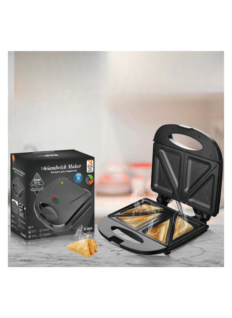 Household Double-Sided Heated Sandwich Maker, Multi-Function Grilled Steak & Waffle Breakfast Machine with Non-Stick Plates, 4-in-1 Sandwich Toaster & Grill, Easy Clean, Compact Design - pzsku/Z51FA87525252F1F17485Z/45/_/1725337210/1ee55581-5efe-4574-95f1-17b0c91be554