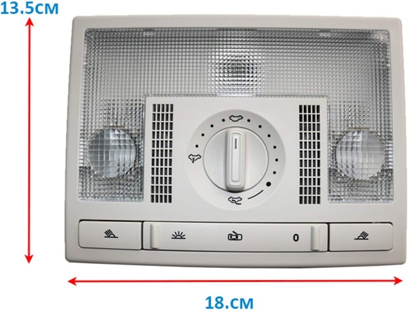 Wivplex Gray Dome Reading Light for Cars - Image 2