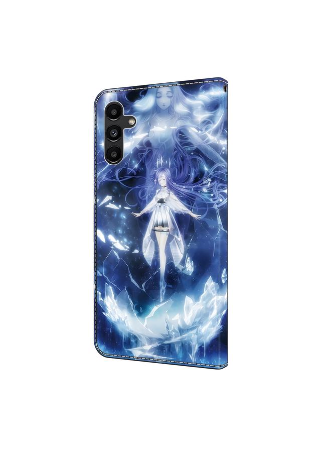 S-TOP Case For Samsung Galaxy S22+ 5G Crystal Painted Leather Phone case - Image 3