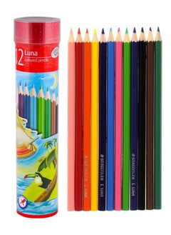 STAEDTLER 12-Piece Luna Colour Pencils In Metal Cylinder  - Image 1