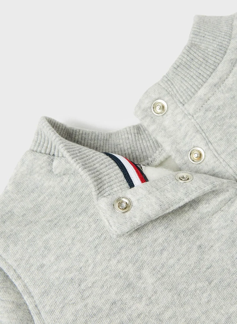 TOMMY HILFIGER Kids Logo Sequin Flag Sweatshirt