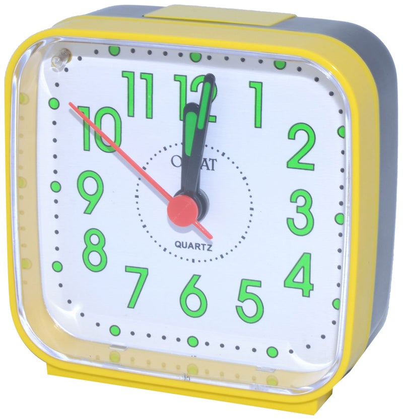Orpat Beep Alarm Clock (Yellow, TBZL-167) - Image 3