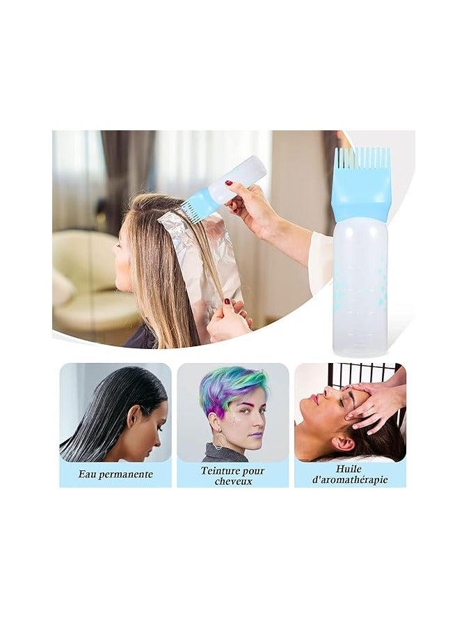 Generic Hair Oil Bottle, Oil Comb 120ML Hair Tools Hair Dye Applicator Brush Bottles Styling Tool Hair Coloring 1 PCS - Image 2