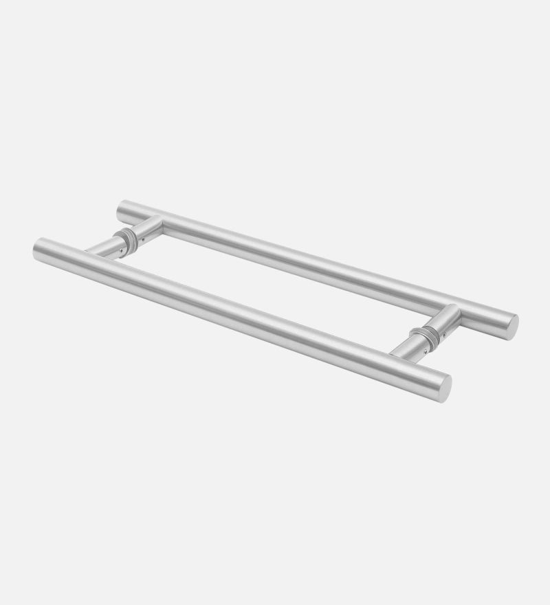 CRUST GPRH Solid Standoffs Heavy-Duty Stainless Steel Push Pull Door Handle/Barn Door Pull Handle/Glass Pulls, Full Stainless Steel Finish - 450 - Image 5