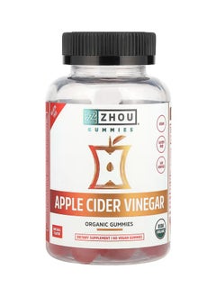Zhou Organic Apple Cider Vinegar Gummies, 60 Vegan Gummies  - Image 1