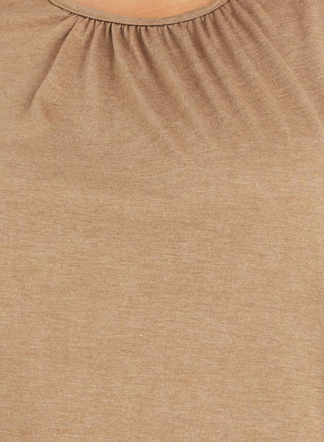 Styli Styli Plus Size Round Neck Short Sleeve T-Shirt  - Image 3