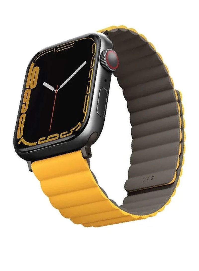 Zoom Plus New Bluetooth Call With Reversible Magnetic Band Sports Fitness Tracker Water Resistant Smartwatch For IOS Android - Image 1