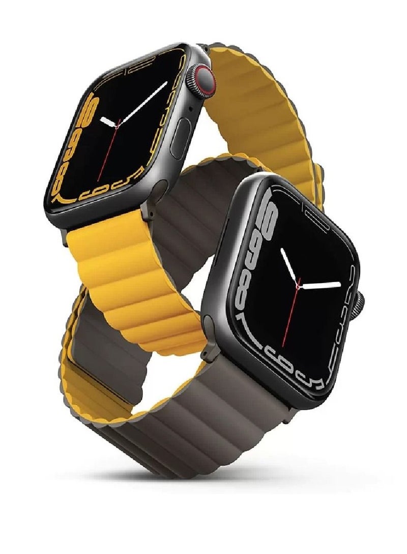 Zoom Plus New Bluetooth Call With Reversible Magnetic Band Sports Fitness Tracker Water Resistant Smartwatch For IOS Android - Image 2