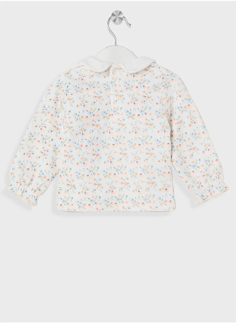 Ripples Infants Girls Dungarees